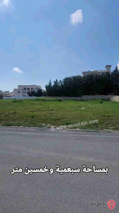 أرض مساحة 750م للبيع في عمان - الظهير 