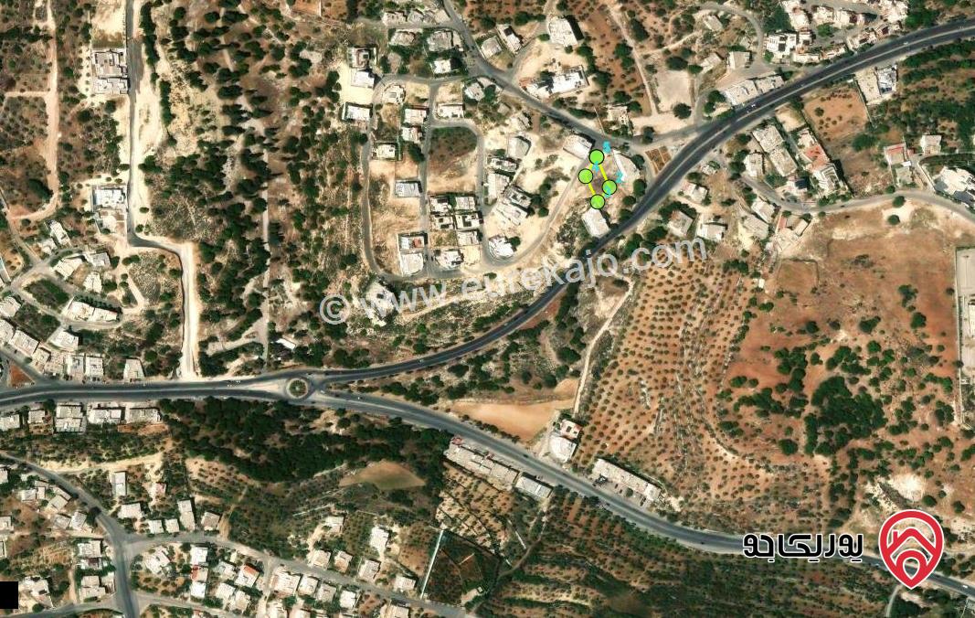 قطعة أرض مساحة 644م للبيع من أراضي غرب عمان - بلال حوض الحديب