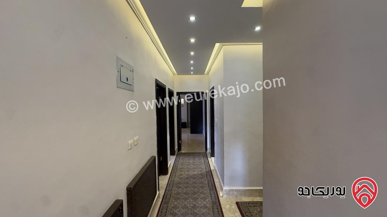 شقة فاخرة 150م طابق ثالث للبيع في الجندويل – عمّان (مفروشة بالكامل)