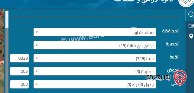 ارض مساحة 680م للبيع في اربد – سما الروسان