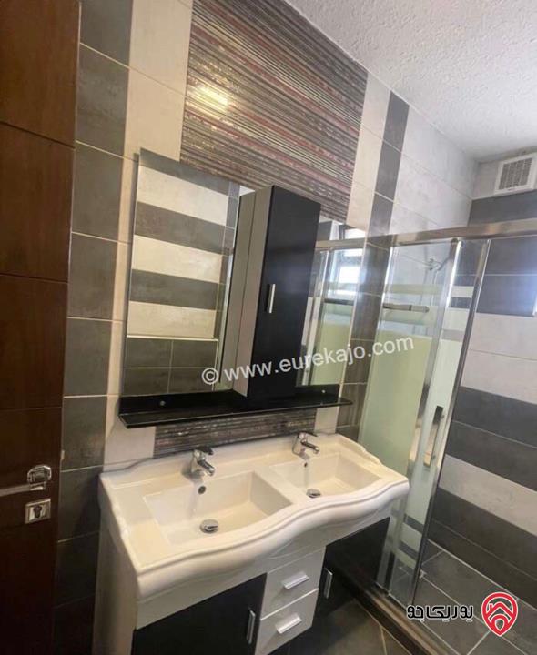 شقة مميزة مشمسة شبه ارضية مساحة 200م داخلي و 150م خارجي للايجار في عمان - خلدا 