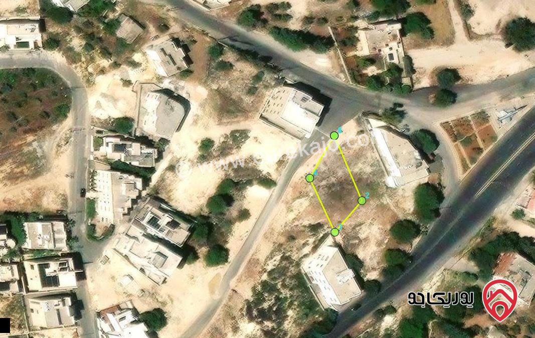 قطعة أرض مساحة 644م للبيع من أراضي غرب عمان - بلال حوض الحديب