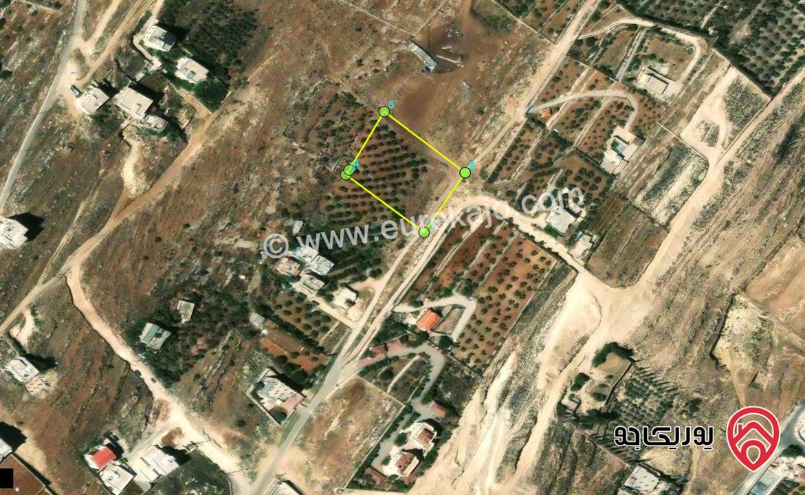 قطعه ارض للبيع من اراضي شمال عمان قرية عين الباشا منطقه مطلة وزراعية قريبه من التنظيم مساحتها 4187م واجهة على الشارع 55م 50 الف دينار للدونم قابل للتفاضل 