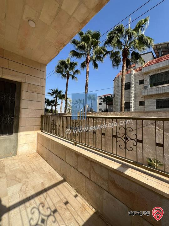 شقة فاخرة للبيع في عمان - الرابية طابق ارضي معلق 127م تشطيب سوبر ديلوكس بسعر مغري