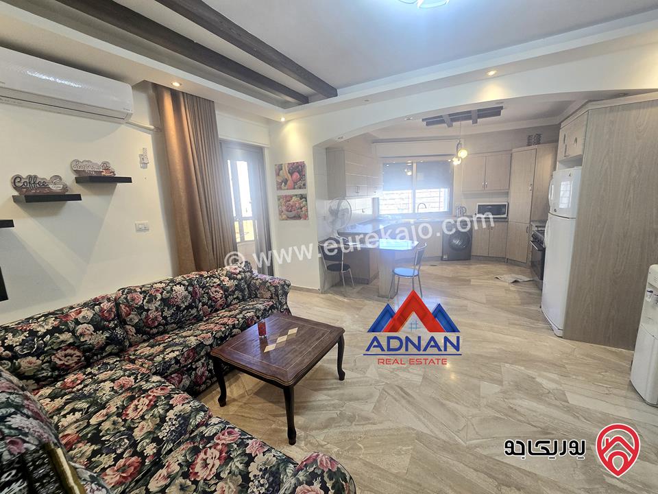 شقة مفروشة طابق ثاني مساحة 140م للإيجار في عمان - الرابية