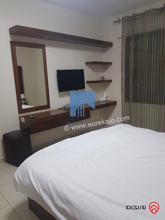 شقة أرضية مفروشة فاخرة للبيع في جبل عمان - مقابل رئاسة الوزراء وقرب فندق عمان ويست 100م مع ترسات 110م بسعر مغري