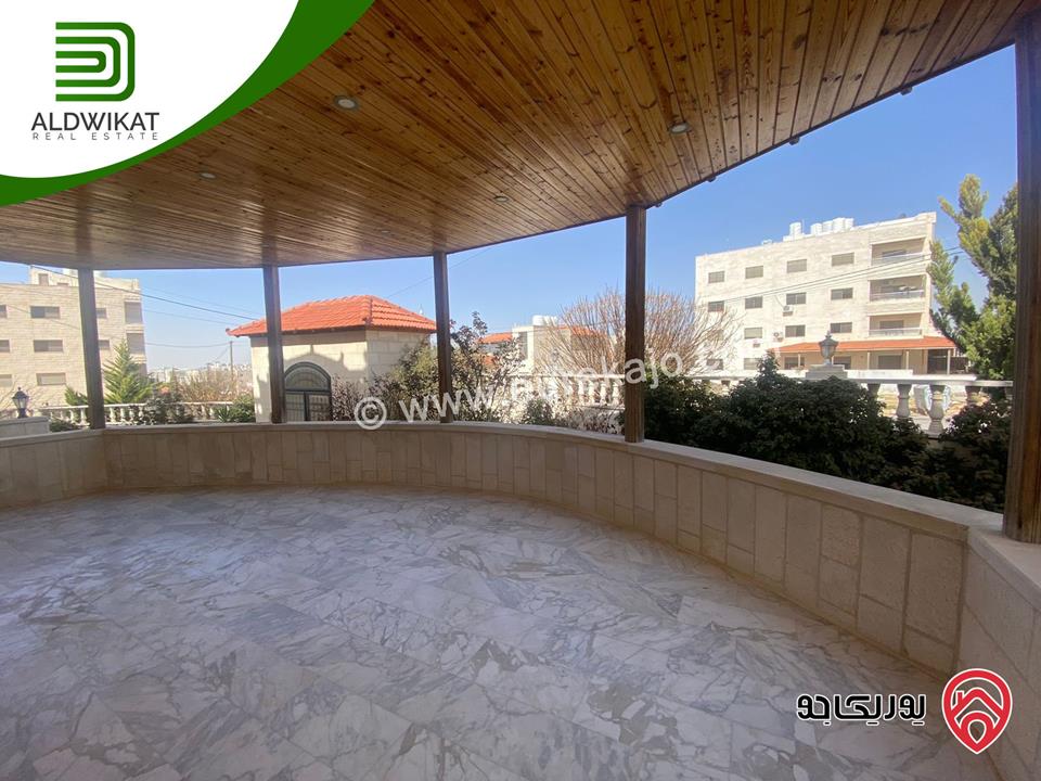 فيلا مستقلة للبيع في عمان - شفا بدران مفروشة مساحة البناء 600 م مساحة الارض 600 م