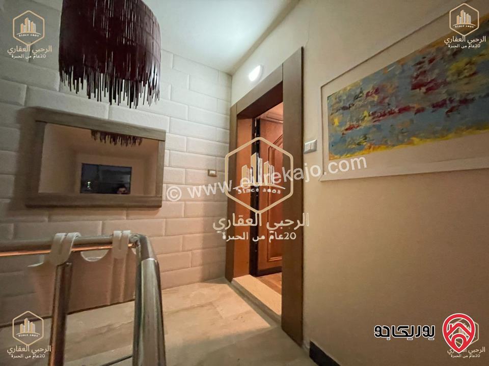 شقة دوبلكس فاخرة طابق ثالث مساحة 220م للايجار في عمان - الرابية