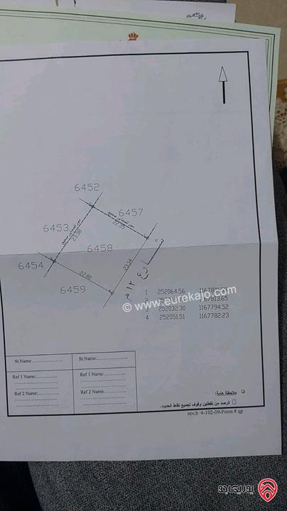 قطعة أرض مساحة 523م للبيع في الزرقاء الجديدة - البتراوي الجنوبي