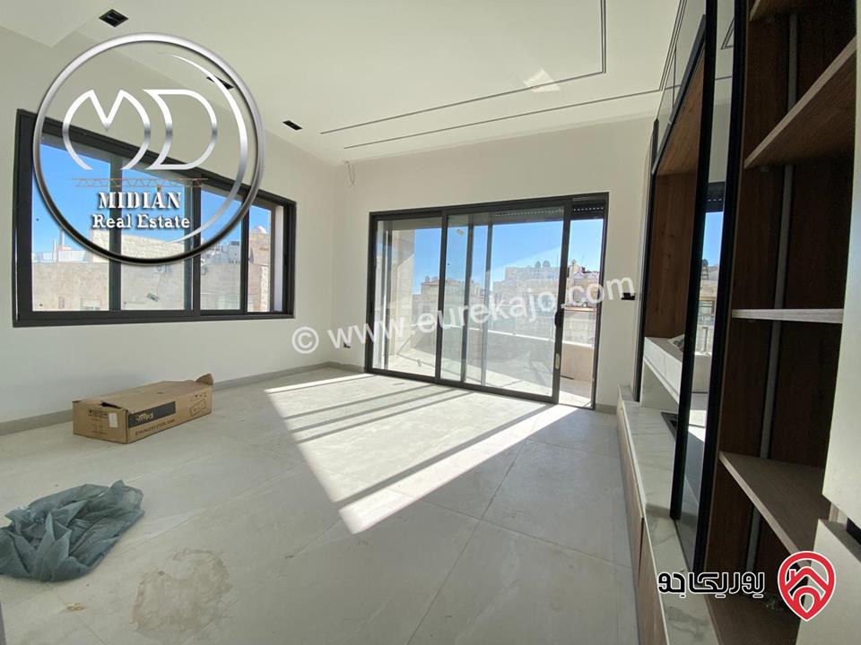 شقق فارغة للايجار في عمان - الرابية مساحات 180م تشطيبات و ديكورات عصرية فاخرة اطلالة جميلة جديدة لم تسكن