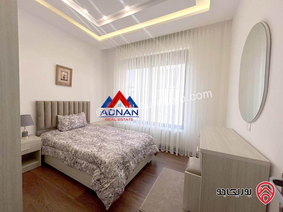 شقة جديدة مفروشة طابق ثالث مساحة 140م للايجار في عمان - الصويفية
