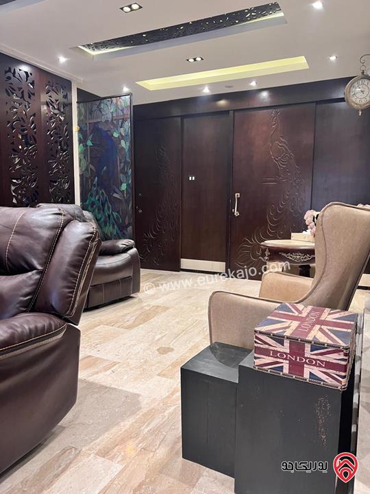 شقة طابق ثالث مساحة 180م للإيجار مفروشة في عمان - الرابية