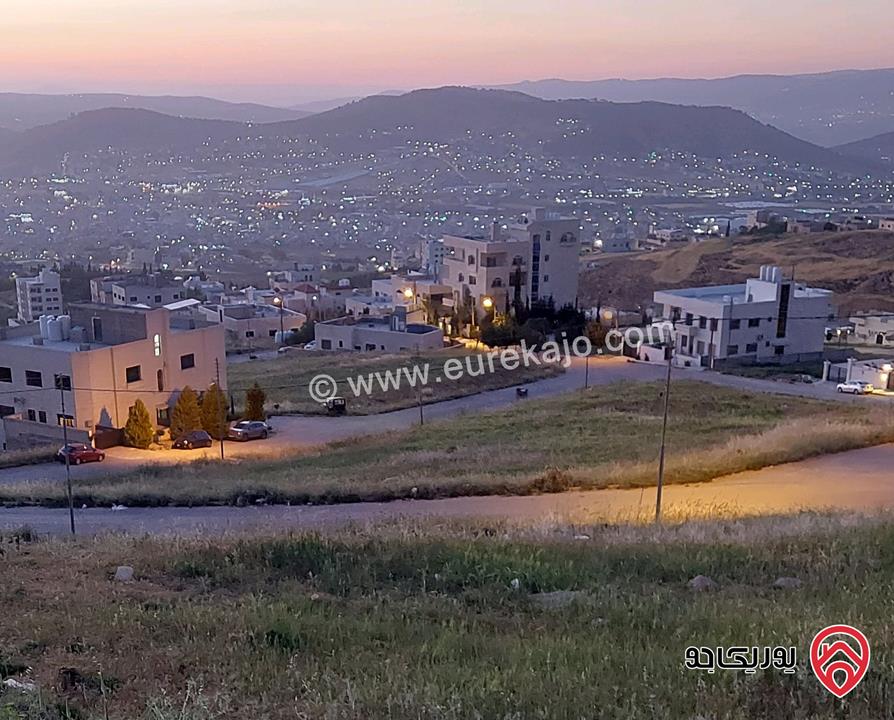 قطعة أرض مميزة مطلة على عين الباشا مساحة 500م للبيع في عمان - صافوط تبعد 400م عن شارع الاردن