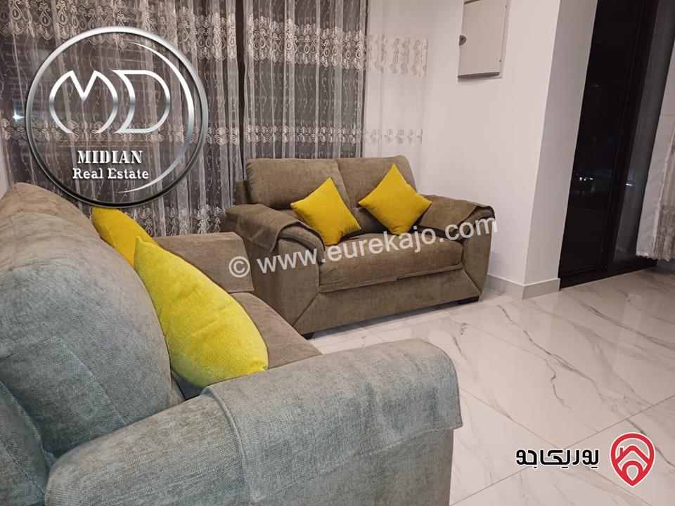 شقق و استديوهات مفروشة للايجار في عمان - الشميساني تشطيبات و ديكورات فندقية فرش فاخر اطلالة جميلة