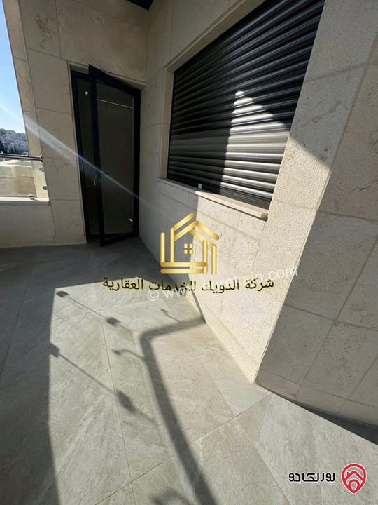 شقة جديدة مساحة 180م طابق أول لم تسكن للايجار في عمان - ضاحية الرشيد