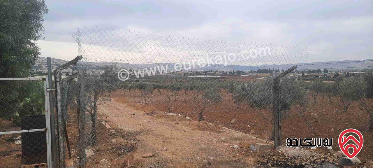 ارض مساحة 10 دونم للبيع من أراضي شمال عمان - موبص بسعر مناسب 