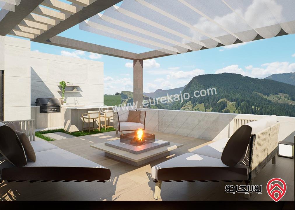  فيلا فاخرة جديدة مساحة 450م على أرض 450م للبيع  في عمان – الفحيص / الرهوة 