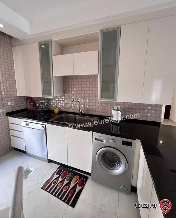 شقة مفروشة أرضية مساحة 106م للايجار في عمان - عبدون 