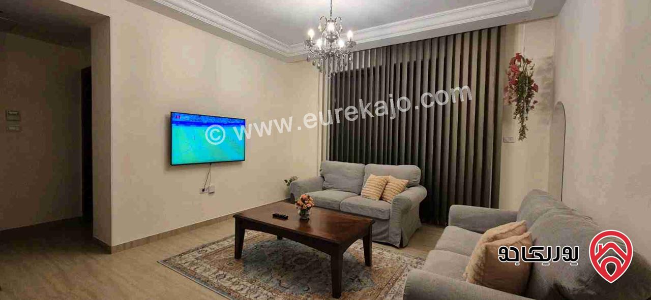 شقة طابق أول مساحة 95م للايجار مفروشة في عمان - دير غبار 