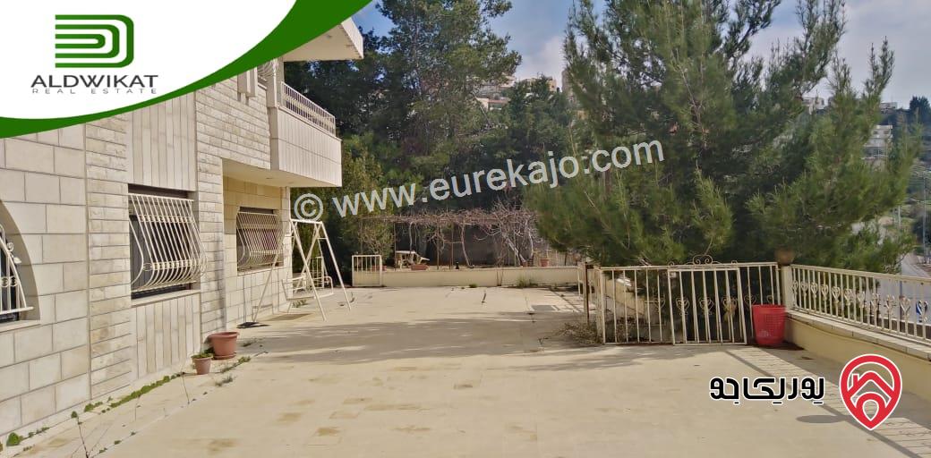 فيلا مستقلة مساحة البناء 950م ومساحة الارض 2338م ومساحة الحديقة 1500م للبيع في ماحص