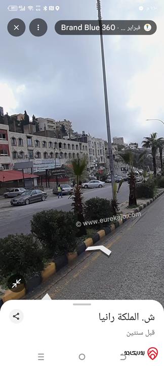 أرض تجارية مساحة 920م للبيع في السلط / شارع الملكة رانيا