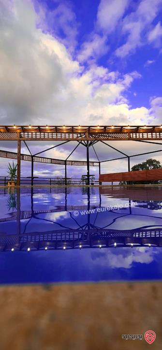 مزرعة مساحة الأرض 3620م والبناء 150م للبيع في السلط - الصبيحي