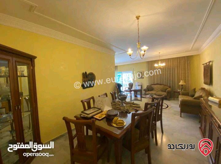 شقة مفروشة مساحة 175م طابق ثاني للايجار في عمان - جبل عمان