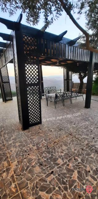 مزرعة مساحة الأرض 1300م والبناء 150م للبيع في جرش