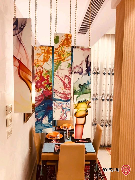 شقة أرضية مساحة 100م للبيع مفروشة في عمان - عبدون