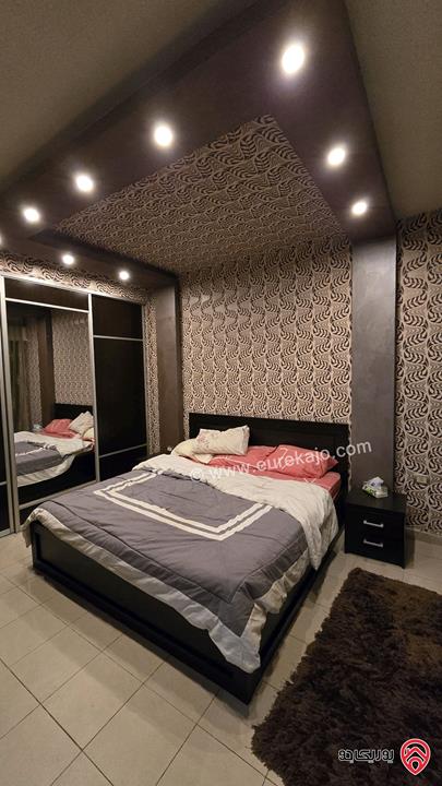 شقة مفروشة مساحة 100م طابق ثاني للايجار في عمان - دير غبار 