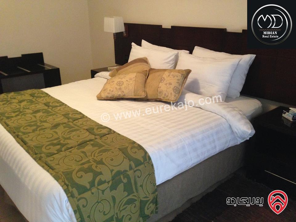 شقق و استديوهات مفروشة للايجار في عمان - عبدون بمساحات و أسعار مختلفة تشطيبات و ديكورات فندقية فاخرة 