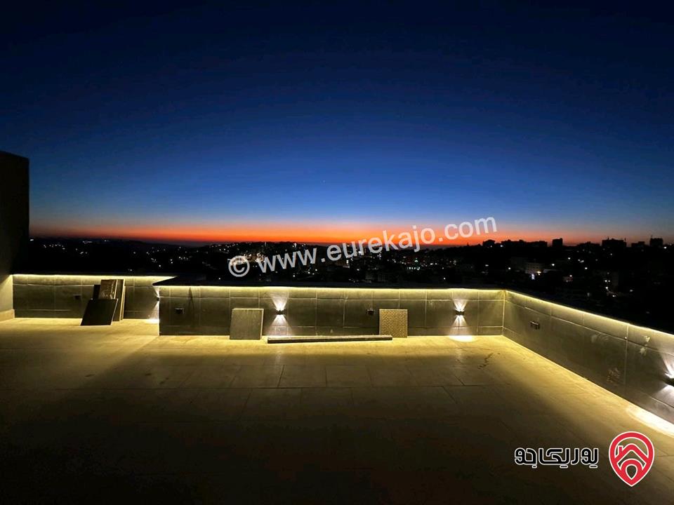 شقة طابق ثالث مساحة 150م مع روف 50م و تراس 50م للايجار في عمان - البيادر