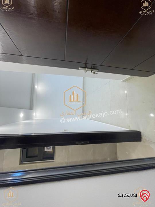 شقة ارضية جديدة مساحة 150م داخلي و 50م خارجي للايجار في عمان - الجندويل 