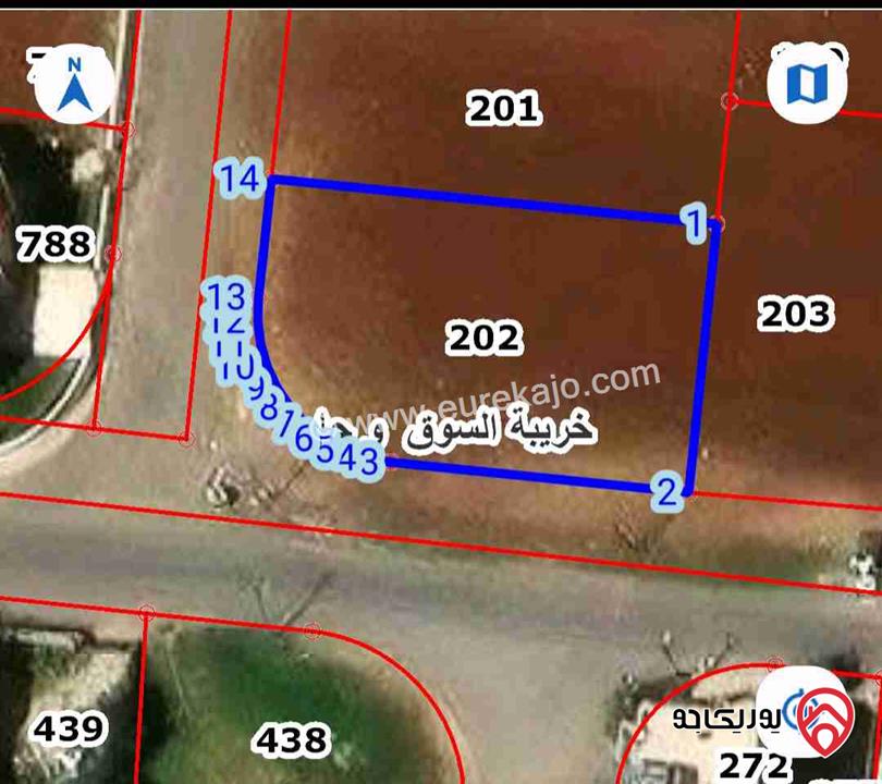 قطعة ارض مميزة مساحة 750م للبيع في عمان - جاوا الشمالي