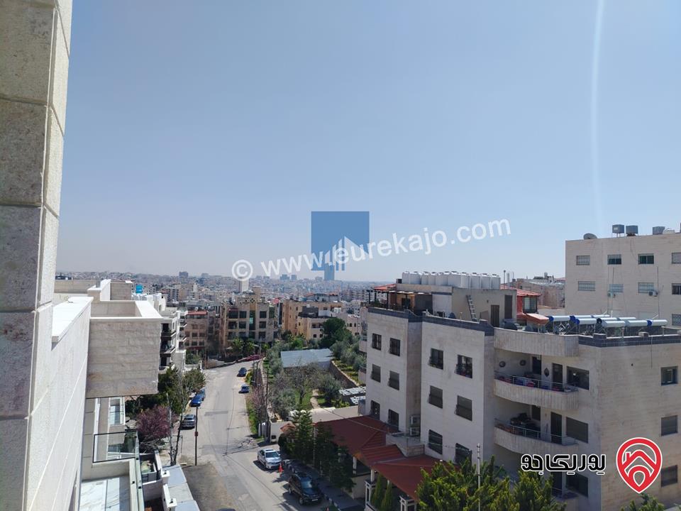 شقة فاخرة طابق ثالث دوبلكس مساحة 220م لم تسكن للبيع في عمان خلدا - خلف المستشفى السعودي ومقابل ميداس