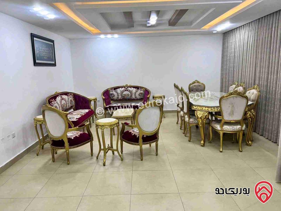 شقة طابق أول مساحة 220م مفروشة للايجار في عمان - أم أذينة