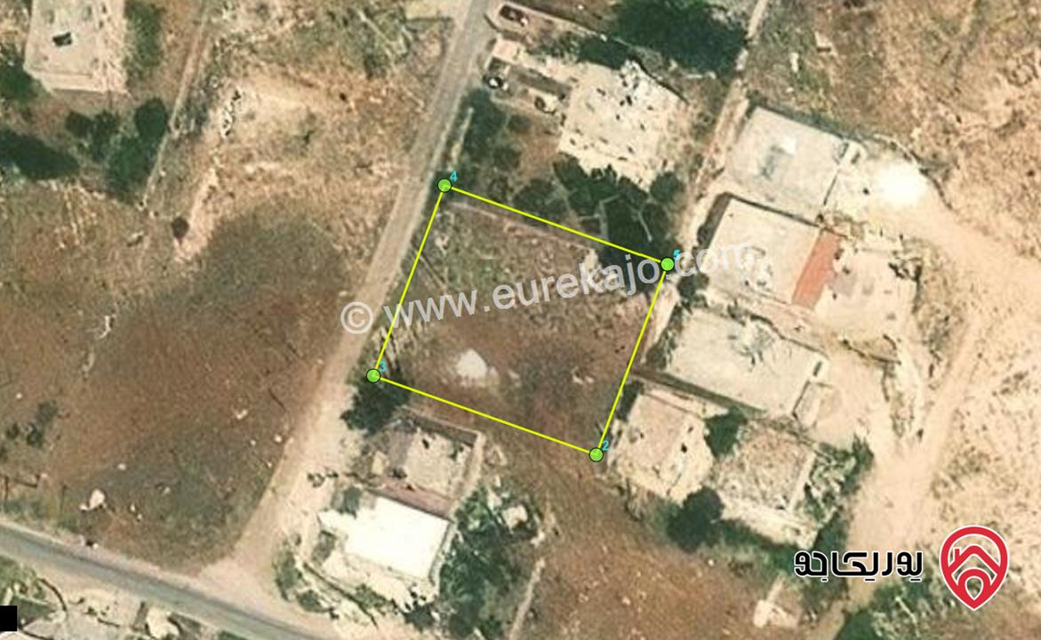 ارض مساحة 1050م للبيع من اراضي جنوب عمان اللبن - الحنو