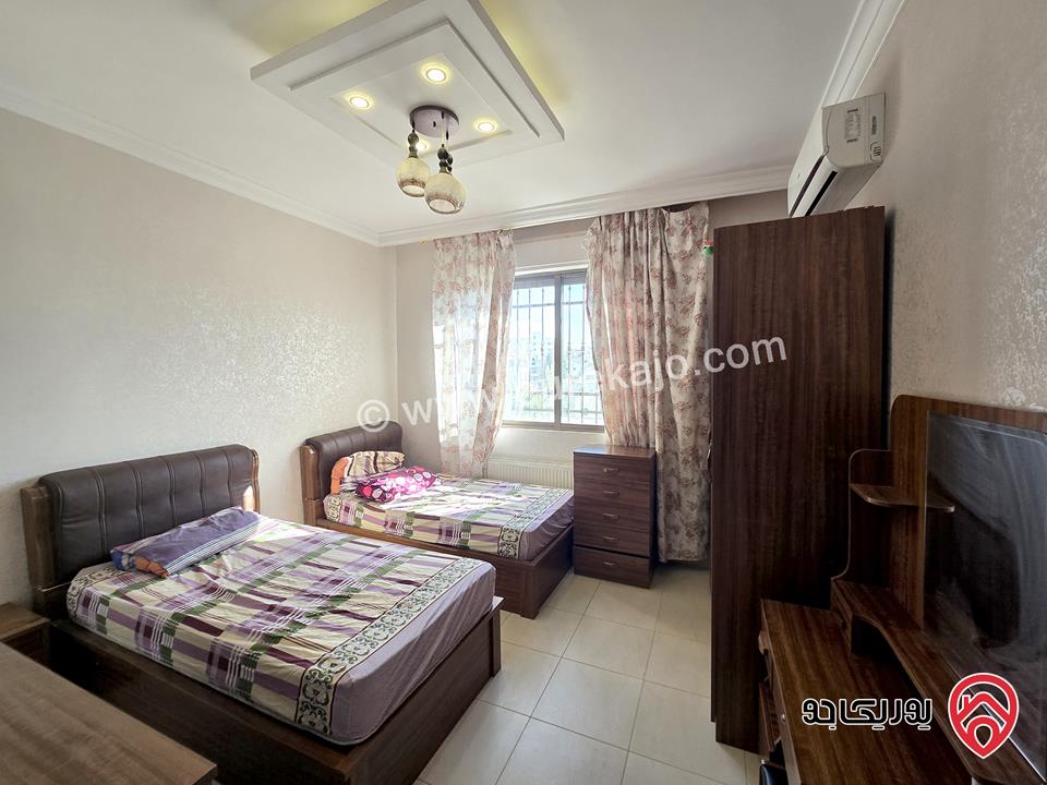 شقة مفروشة مساحة 220م طابق ثالث للإيجار في عمان - أم السماق