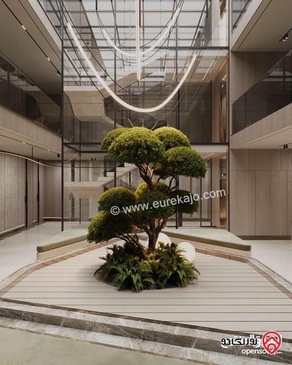 شقة فاخرة بمساحات تبدأ من 70م الى 110م للبيع في عمان - عبدون بجانب تاج مول (بالأقساط من المالك مباشر) 