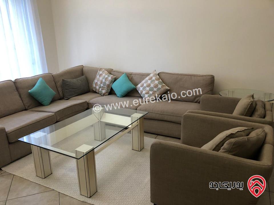 شقة ارضية مفروشة مساحة 100م للايجار في عمان - عبدون