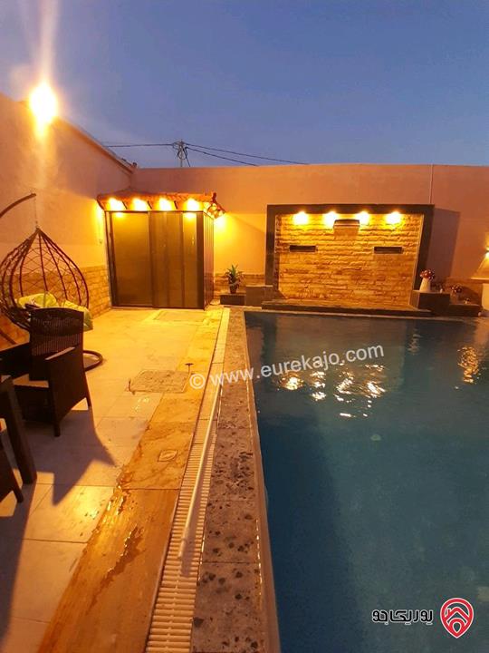 مزرعة مساحة البناء 170م على أرض 300م للبيع او للبدل في البحر الميت - الرامة