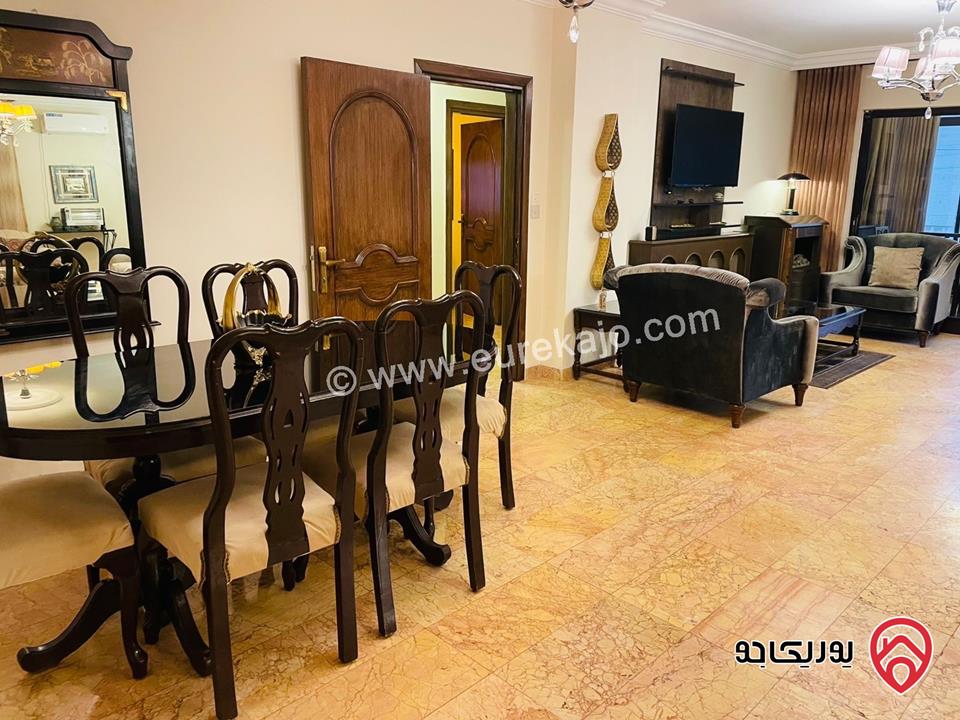 شقة مفروشة طابق اول من فيلا مساحة 150م للايجار مفروشة في عمان - الجبيهة 