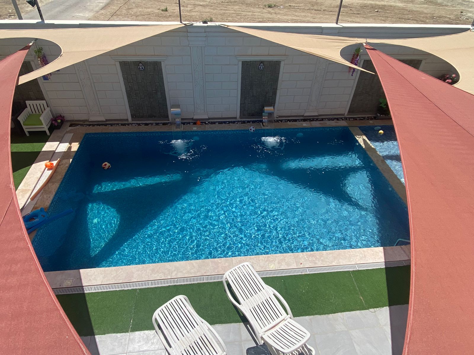 جولة ثلاثية الابعاد - شاليه - مزرعة VIEW Chalet للايجار اليومي في البحر الميت 