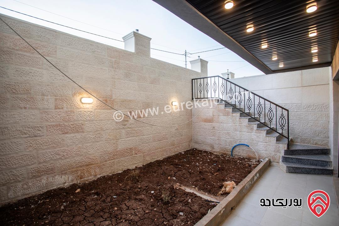 شقة تسوية مساحة 118م مع ترسين امامي و خلفي 50م للبيع في عمان - ابو علندا كاش او اقساط 