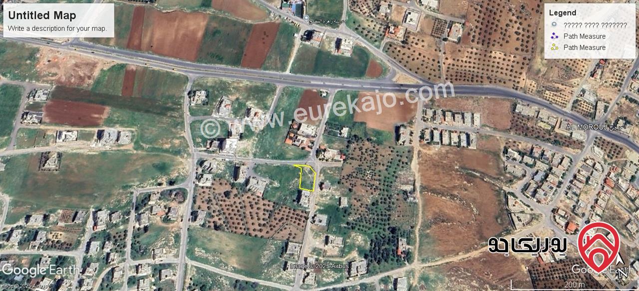 فرصة مميزة للاستثمار أو السكن مساحة 905م للبيع في عمان - شفا بدران - مروج المحمّر