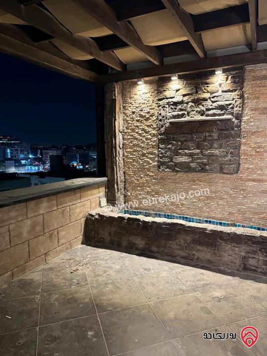 روف مساحة 100م مع جاكوزي للإيجار في عمان - الرابية 