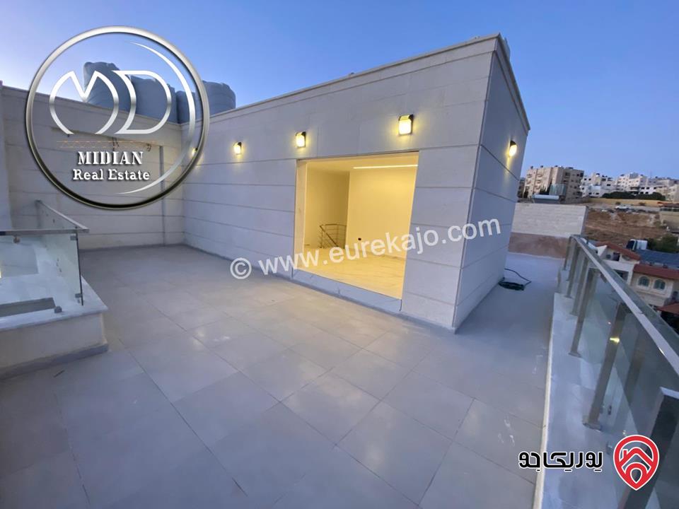 شقق دوبلكس جديدة للبيع في عمان - الجاردنز طابق اخير مع روف مساحات 235م & 280م مع تراسات تشطيبات و ديكورات فاخرة اطلالة رائعة