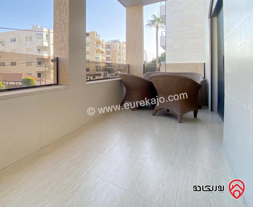 شقة مساحة 130 متر طابق ثاني للايجار مفروشة فرش جديد في عمان - عبدون