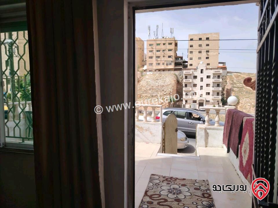 شقة أرضية مساحة 116م مع مدخل مستقل وترس 45م وكراج للبيع في عمان - الهاشمي الشمالي 