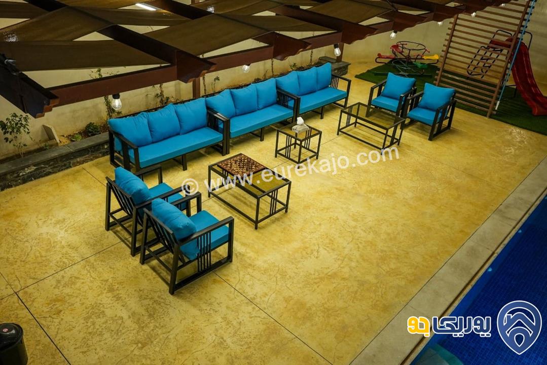 شاليه/مزرعة SUNDOS Villa "فيلا السندس" للايجار اليومي في البحر الميت - الرامة